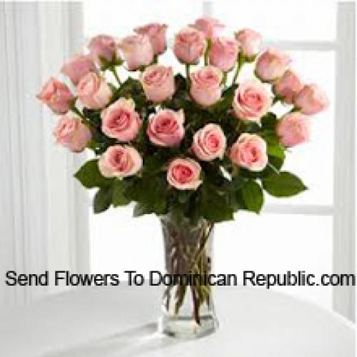 Cute 24 Pink Roses