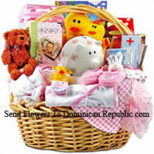  Panier de cadeaux pour bébé fille 